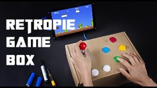 ArduinoRaspberry Pi Projects  How to Make a RetroPie Game Box with MagicKey Super Mario [upl. by Fanestil]