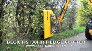 BECX HS130HR HEDGE CUTTER [upl. by Reinertson]