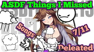 ASDF Videos I missed MuffinsBeepBeepsDeleted Etc Reaction [upl. by Elimay35]