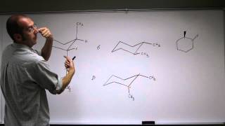 Cyclohexane Ring Systems  Cis or Trans Isomer 001 [upl. by Palla]