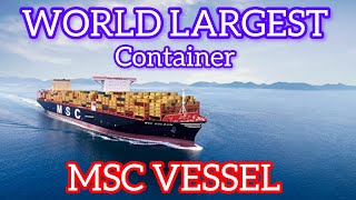 THE NEW MSC VESSEL  MSC CLAUDE GIRARDET  MSC CHINA  THE BIGGEST MOTHER VESSEL IN THE WORLD [upl. by Eahsan]