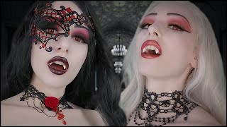 ASMR Roleplay  VAMPIRE SISTERS TURN YOU  feeding RP [upl. by Fonda89]