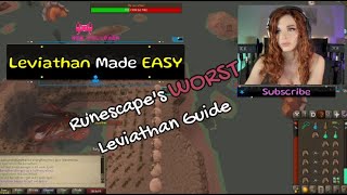 OSRS Leviathan Mechanics Simple Guide Bowfa  Budget Friendly [upl. by Anitnemelc]