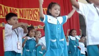 Makulay ang Buhay sa Sinabawang Gulay Dance for Children  NEBES KINDER [upl. by Ruhtua768]