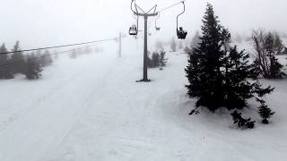 Karpacz Komplette LiftAuffahrt zur Schneekoppe im Riesengebirge in Full HD Teil 2 [upl. by Itsyrc]