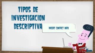 Investigacion Descriptiva [upl. by Eikcaj]