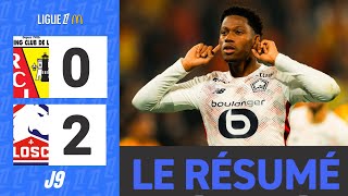 RC Lens  Lille OSC  02  Le Résumé  Ligue 1 202425 [upl. by Gytle]