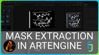 Mask extraction in Artengine [upl. by Gignac]