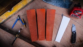 BRICKLAYING  How to cut VOUSSOIRS [upl. by Dercy]