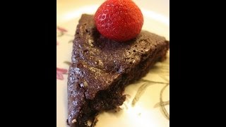 Ellis Sticky Chocolate Cake  Kladdkaka [upl. by Ytirev]