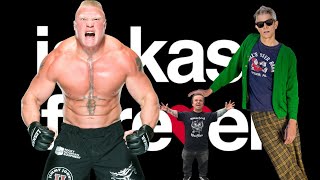 Jackass Brock Lesnar Slams Wee Man to ONYX SLAM johnnyknoxville funnyshorts [upl. by Archie589]