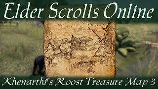 Khenarthis Roost Treasure Map 3 Elder Scrolls Online ESO [upl. by Pascoe]