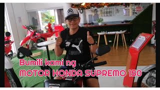 BUYING HONDA SUPREMO 150  RANDOM LIFE STYLE [upl. by Nanaek]