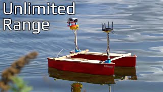 5G Cellular Controlled Drone Boat  Long Range Test [upl. by Cousins272]