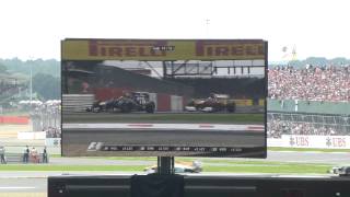 Webber passes Alonso at Silverstone 2012 HD [upl. by Barolet]