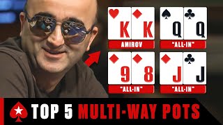 When ALL Players Think They Have The Best Hand ♠️ PokerStars [upl. by Ulises]