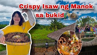 Nagluto kami ng Chicharong isaw at bulalak sa Bukid  Ka Mangyan Vlogs [upl. by Bryn448]