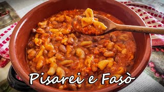 PISAREI E FASO La ricetta piacentina  Ricette delle nonne [upl. by Ivatts]