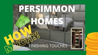 PERSIMMON HOMES  Finishing Touches [upl. by Jovitta]