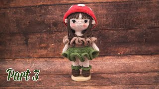 CELIA THE TOADSTOOL 🍄  PART 3  HOW TO SEW AND ASSEMBLING [upl. by Ibbob37]