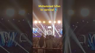 Mohammed Irfan 🧞🎃carnival ytshots chandigharh sector10 live show 2024 [upl. by Ohnuj]