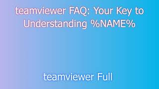 Installing and Cracking teamviewer 2024 Latest Version Full 2024 Detailed Procedure Walkthrough [upl. by Denie847]