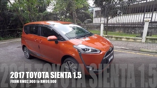 2017 Toyota Sienta Full In Depth Review Malaysia [upl. by Euqinomahs]