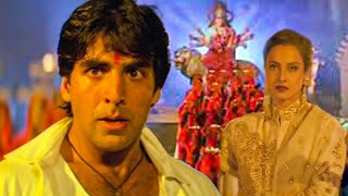 Maa Sherawaliye  Khiladiyon Ka Khiladi 1996  Akshay Kumar  Sonu Nigam  Navratri Song [upl. by Lulita145]