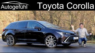 allnew Toyota Corolla FULL REVIEW Touring Sports Estate 20 Hybrid 2020  Autogefühl [upl. by Esimorp]