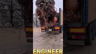 Copper Unloading In Trucks automachine shortsvideo unl oading [upl. by Eednim]