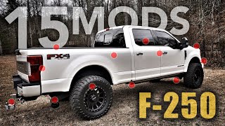 15 Best Mods  Custom F250 [upl. by Garrity]