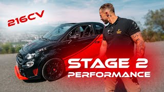 FIAT 500 ABARTH STAGE 2 Performance  On vous en parle [upl. by Uta]