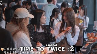 SUB ESPAÑOL TIME TO TWICE Trabajo a Medio Tiempo Las Trabajadoras TWICE EP02  Twice Reality [upl. by Akyeluz]