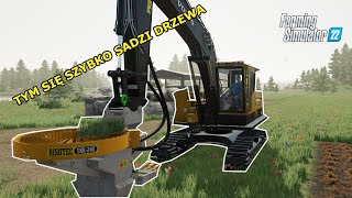 Farming Simulator 22 Lepsza sadzarka do drzew Wydajniejsza praca odc4 [upl. by Noitsuj]