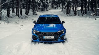 Audi RS3 Performance Edition  Winter Coffee Run [upl. by Aidua]