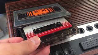 Playing Music On A 3 Cassette Player [upl. by Lasiaf]