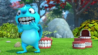 CHATTERING TEETH 1 2 3 FULL EPISODE  Cam amp Leon  Cartoon for Kids  Funny Cartoon [upl. by Sioux907]