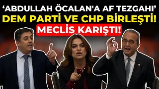 quotAbdullah Öcalana AF çıkacak Tezgahıquot Mecliste DEM Parti ve CHP Birleşti Ortalık Karıştı [upl. by Aleirbag845]