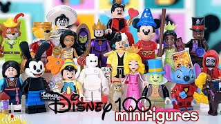 Did I get a complete set Opening Disney 100 minifigures series blind bags [upl. by Einafit708]