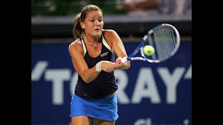 Agnieszka Radwanska vs Magdalena Rybarikova Tokyo 2009 Highlights [upl. by Reivilo]