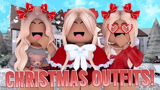 Aesthetic Christmas Outfits Codes for Bloxburg  Links ♥️  Bloxburg Outfit Codes  Roblox [upl. by Edithe]