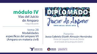 Martes 24 de mayo de 2022 Diplomado quotJuicio de Amparoquot edición 2022 Módulo IV [upl. by Inhoj]