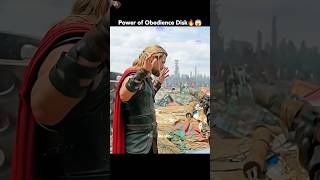 Power of obedience disk 💿👹 thor marvel thorragnarok mcu ytshorts avengers [upl. by Goodkin]