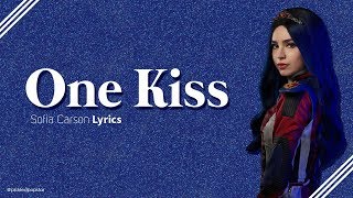 One Kiss  Sofia Carson Lyrics From Disneys Descendants 3 [upl. by Evander]