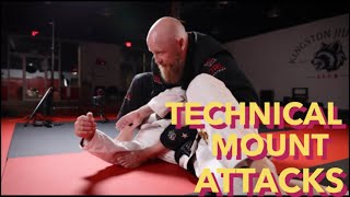 Technical mount attacks –NOVA RYU BJJ 🥋🤙🏼🛡️⚔️ [upl. by Imoyaba257]