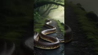 Python snake nature scary snake naturescenery animals pythonsnake amazing wowmoment [upl. by Gherlein639]