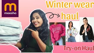 All new quotWinter wearquot haul from Meesho 🤩  Try on  Honest review  Jyothi Medisetty [upl. by Netsirhk731]