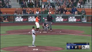 NEW YORK YANKEES vs SAN FRANCISCO GIANTS  MLB THE SHOW 24  YANKEES AT GIANTS HIGHLIGHTS [upl. by Anitrebla]