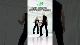 Shoong 어려운 문워크 완전 쉽게 하는 방법🍯 TAEYANG Shoong moonwalk shorts [upl. by Aliam272]