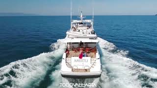 A Luxurious Yacht Charter in Puerto Vallarta Aboard a 103Foot Broward Custom Yacht [upl. by Eintihw]